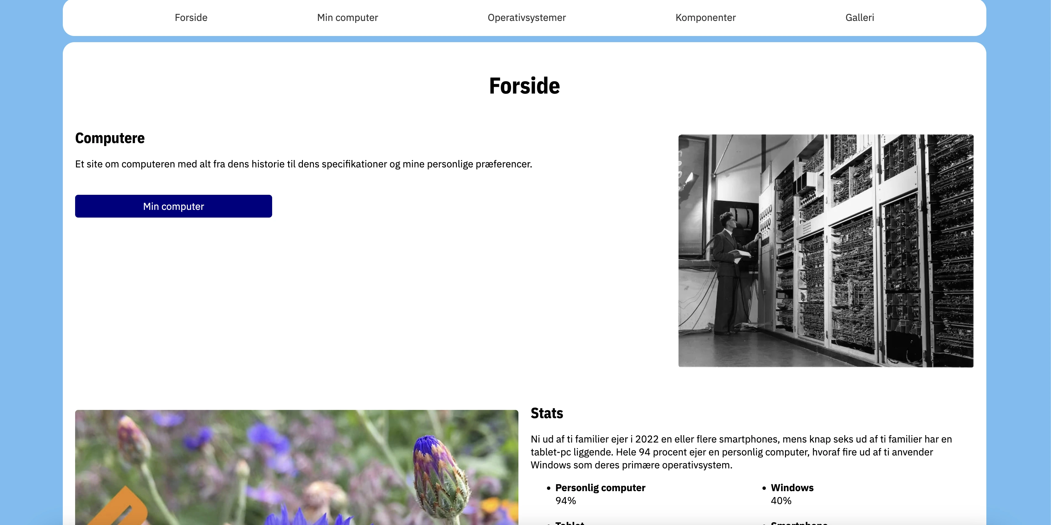 studiestart hjemmeside